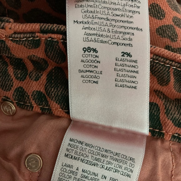 LAST SZ 25 NWT MOTHER | High Waisted Looker Animal - Picture 6 of 7